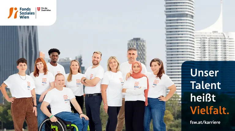 „Unser Talent heißt Vielfalt“ – Berufe mit Sinn und Zukunft beim FSW.