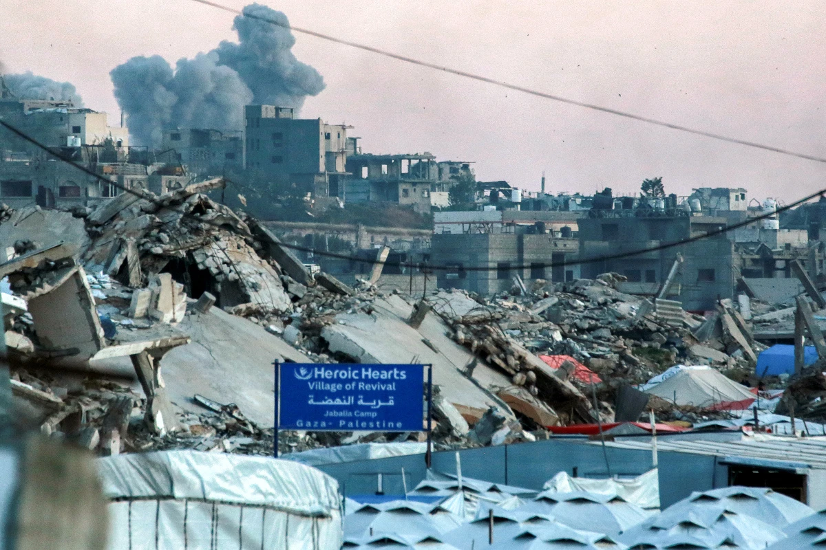 Bombardements in Gaza gingen auch am Montag weiter