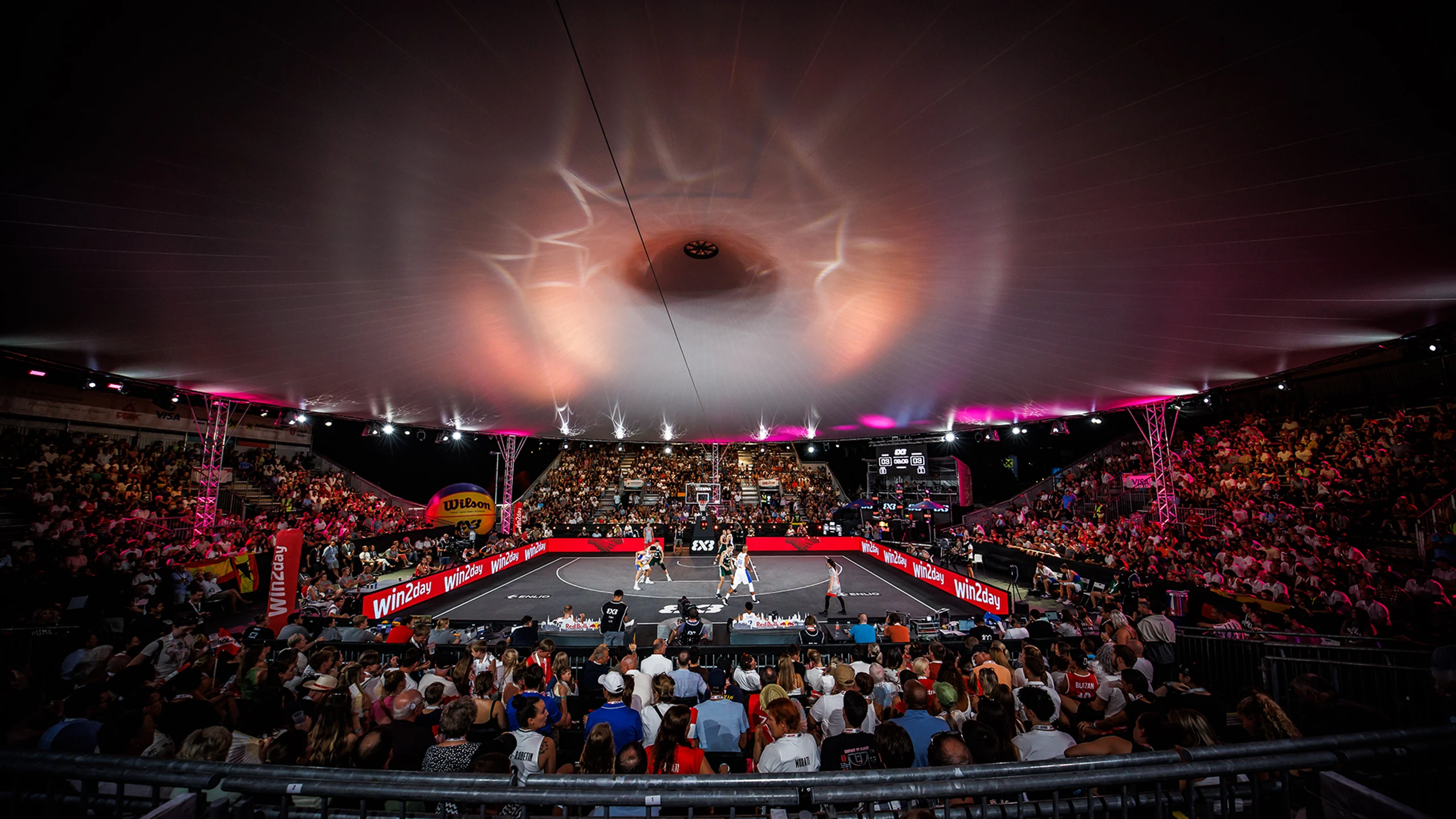 Gewinnspiel - 3x3 Vienna 2026: Basketball-Spektakel am Heumarkt
