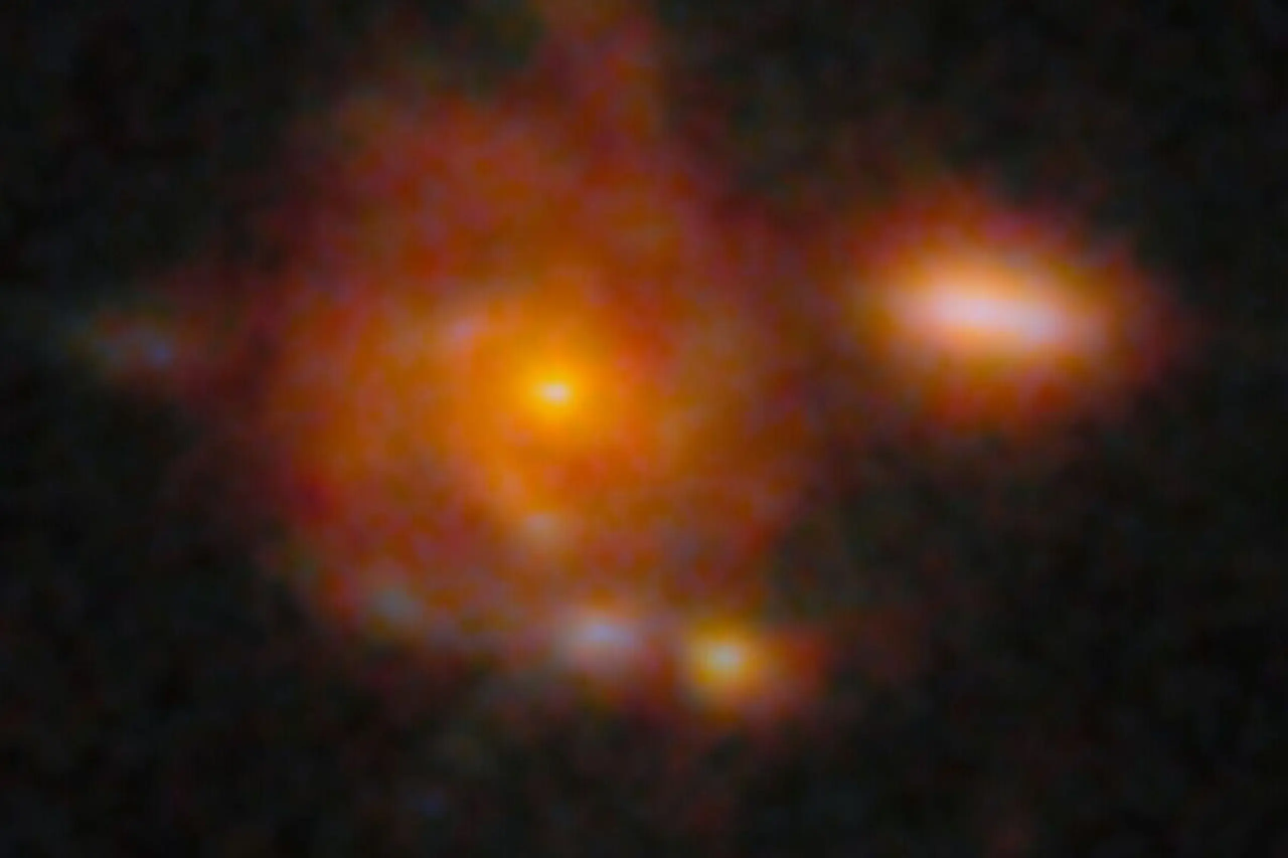 Bereits eine Milliarde Jahre nach dem Urknall gab es eine Spiralgalaxie