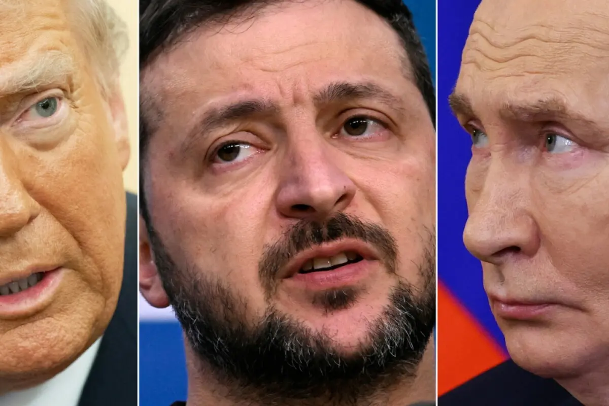 Donald Trump/Wolodymyr Selenskyj/Wladimier Putin