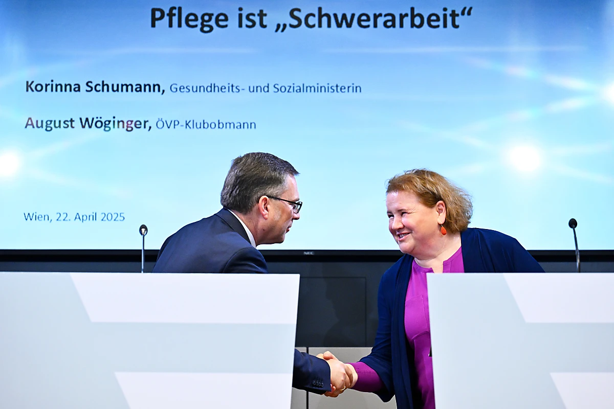 Wöginger und Schumann müssen noch Details erarbeiten