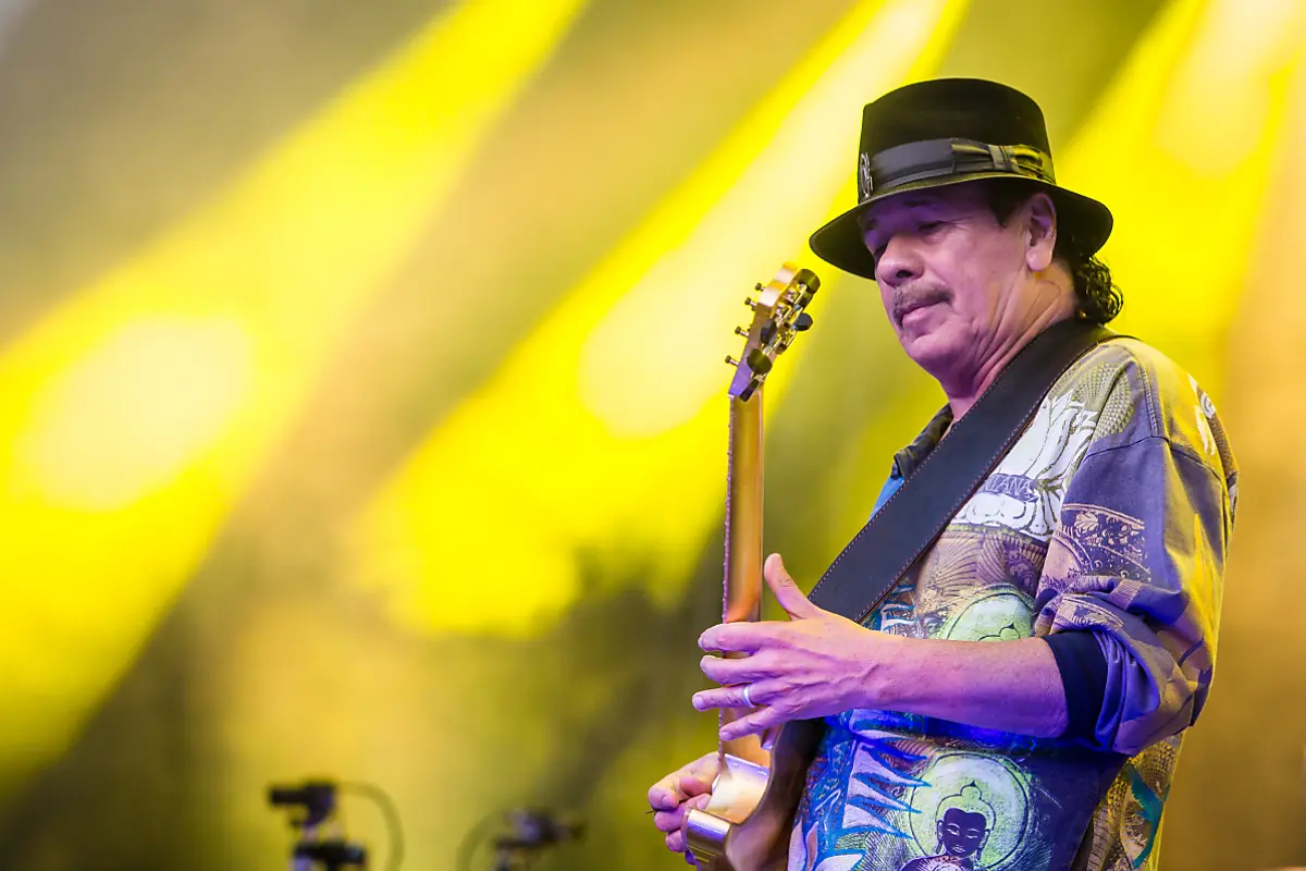Carlos Santana wurde in ein Krankenhaus gebracht