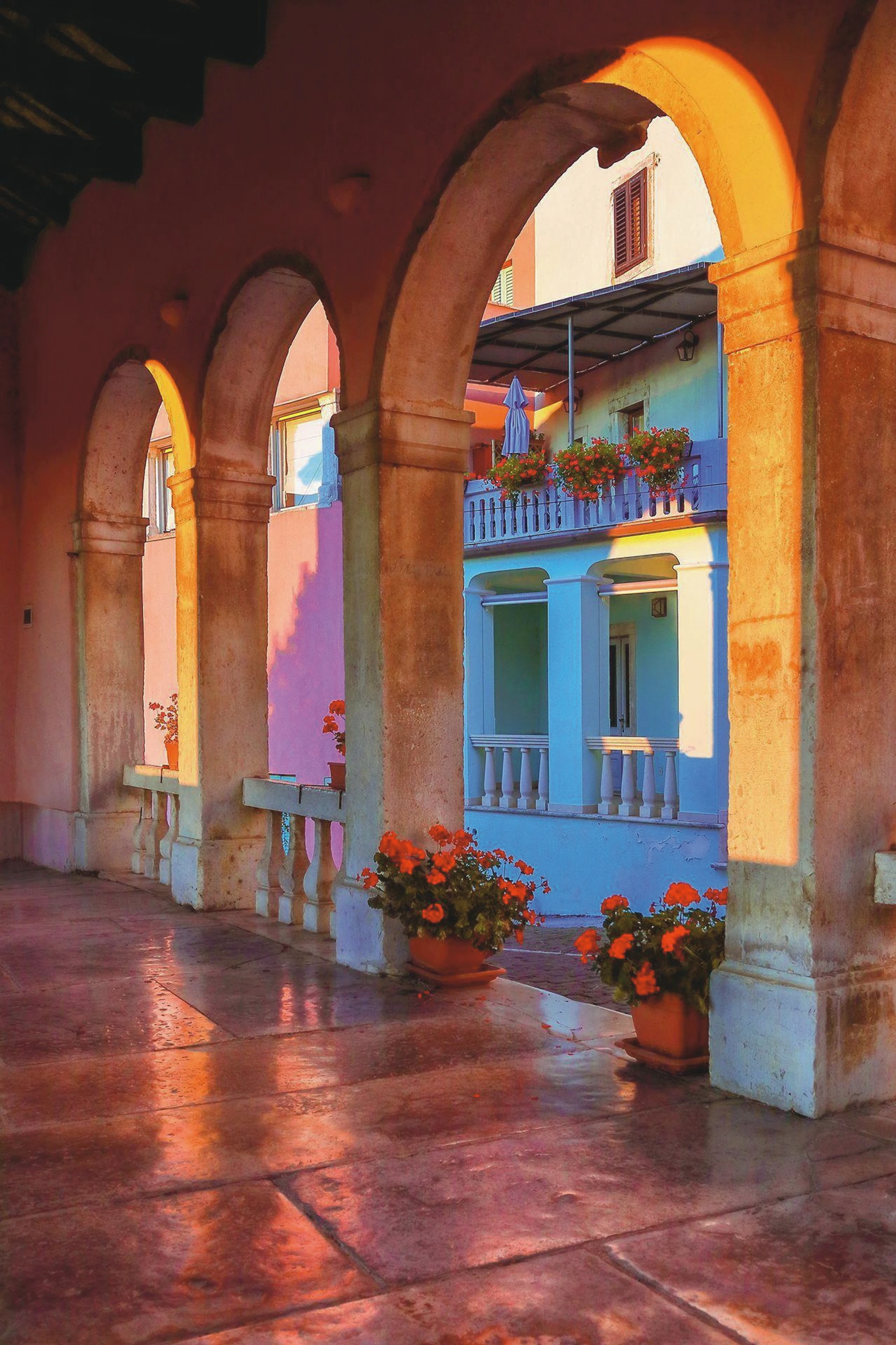 © Colours of Istria Blurred image background