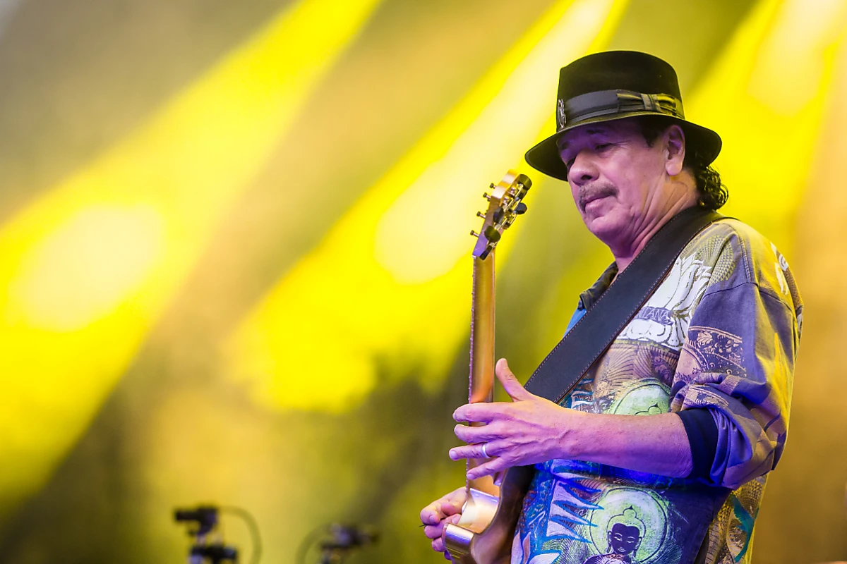 Carlos Santana wurde in ein Krankenhaus gebracht