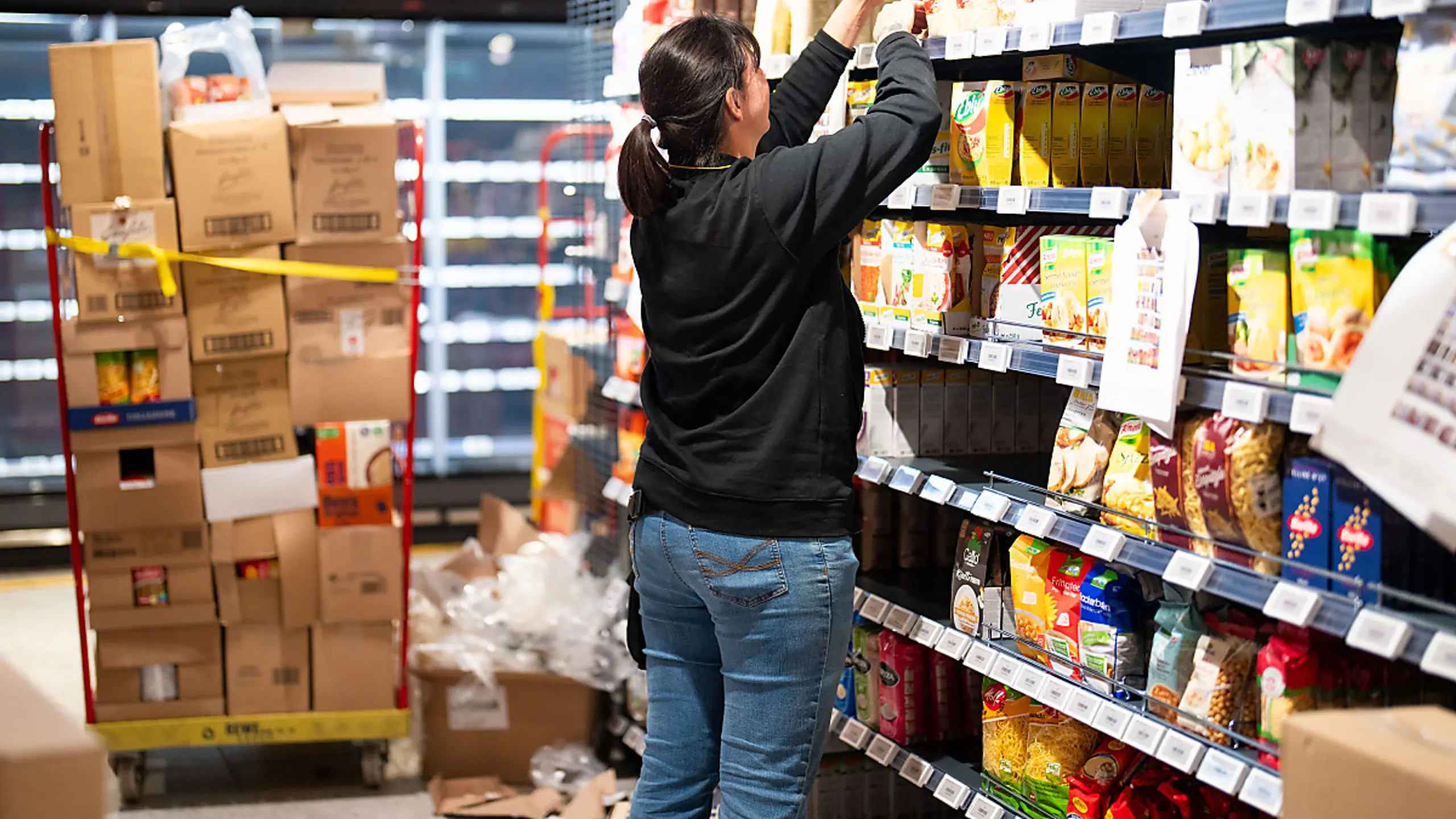 Inflation in Eurozone nur knapp über EZB-Ziel