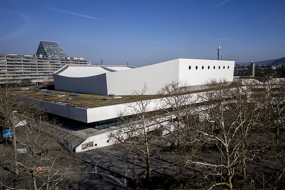 Die Baseler St. Jakobshalle erwartet im Mai den ESC-Tross