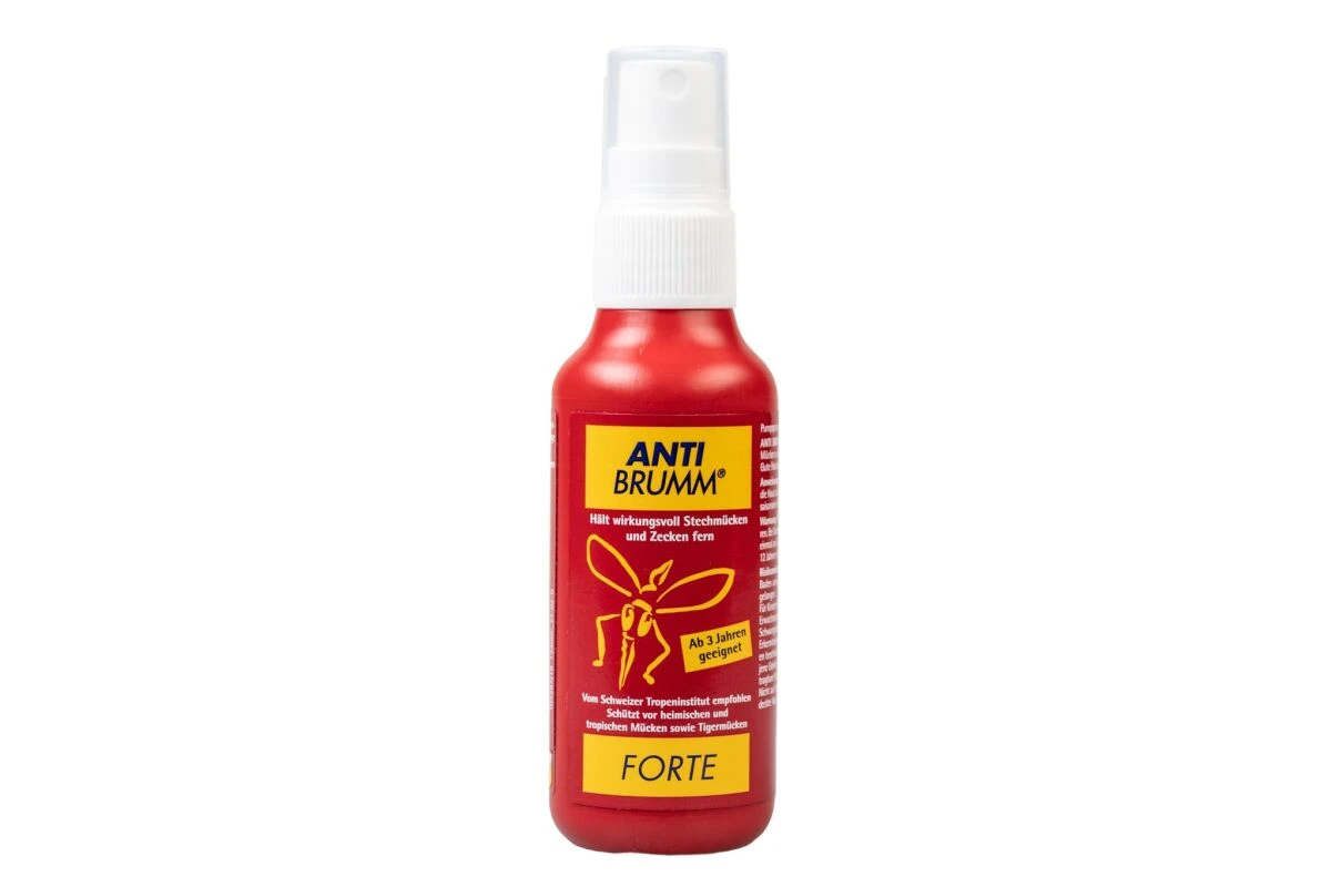 Testsieger ist das Spray "Forte" von Anti Brumm