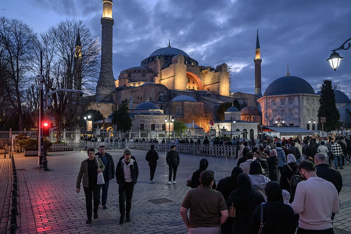 Die Hagia Sophia in Istanbul