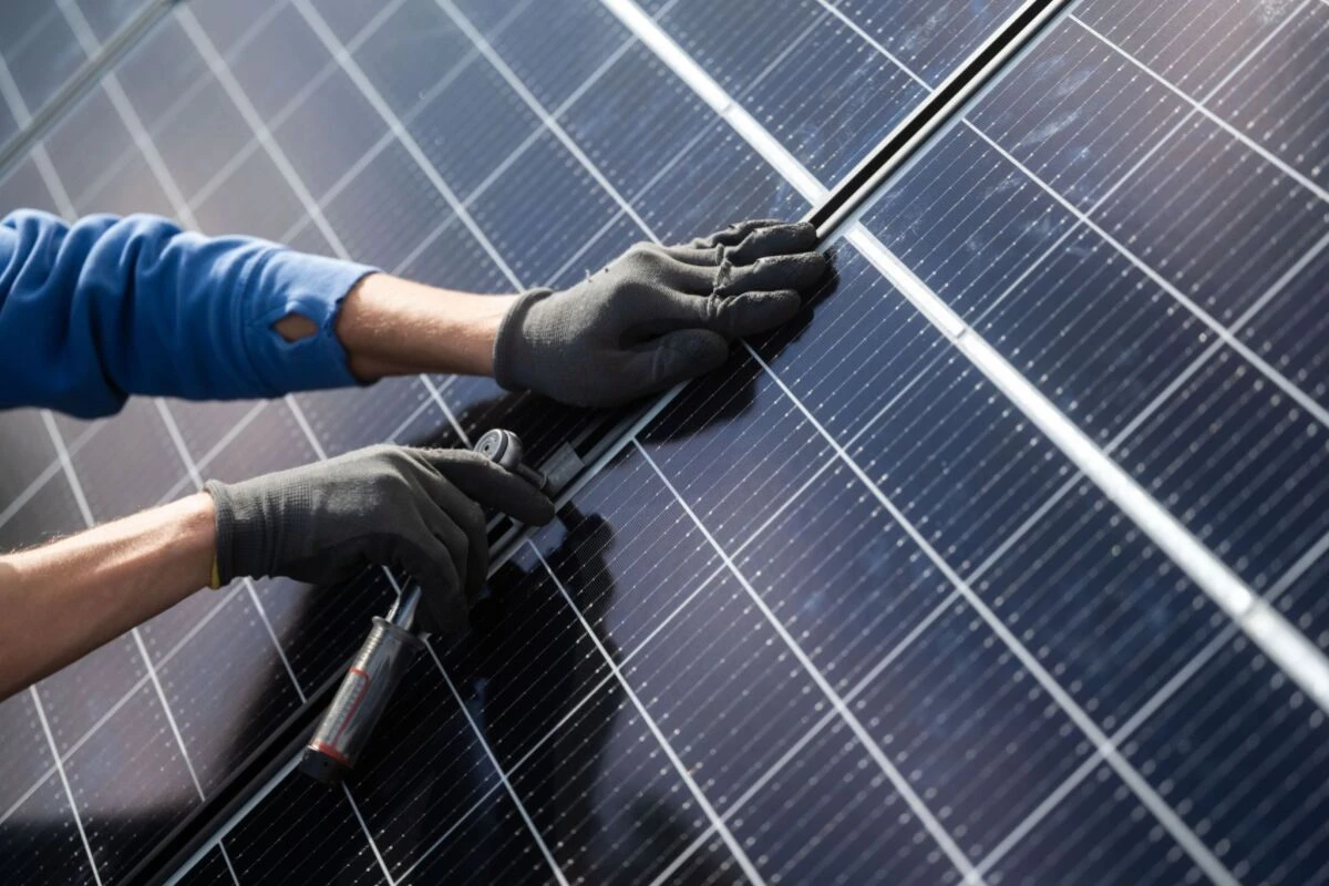 Starker Ausbau der Photovoltaik