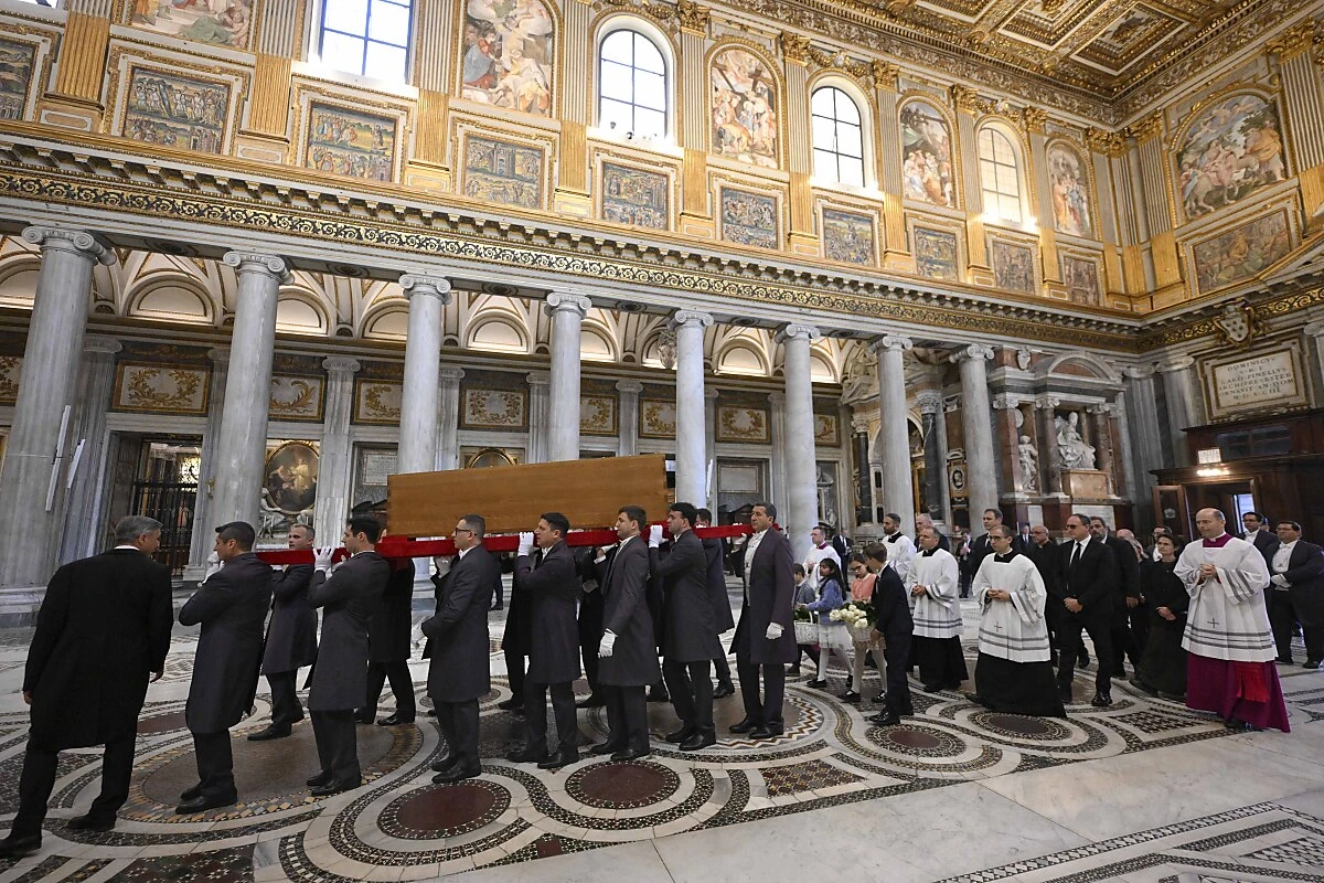 Franziskus fand in Marienkirche letzte Ruhestätte