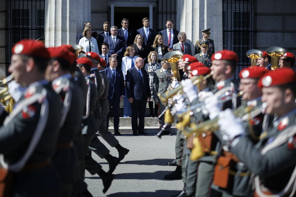 Krankniederlegung der Bundesregierung im Rahmen des Staatsakts
