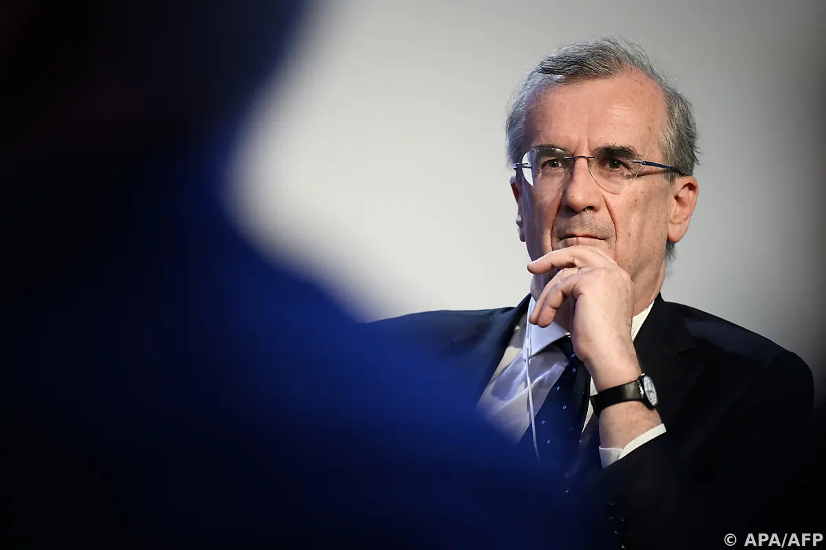 Französischer Notenbankchef: EZB wird Inflationsziel von zwei Prozent erreichen