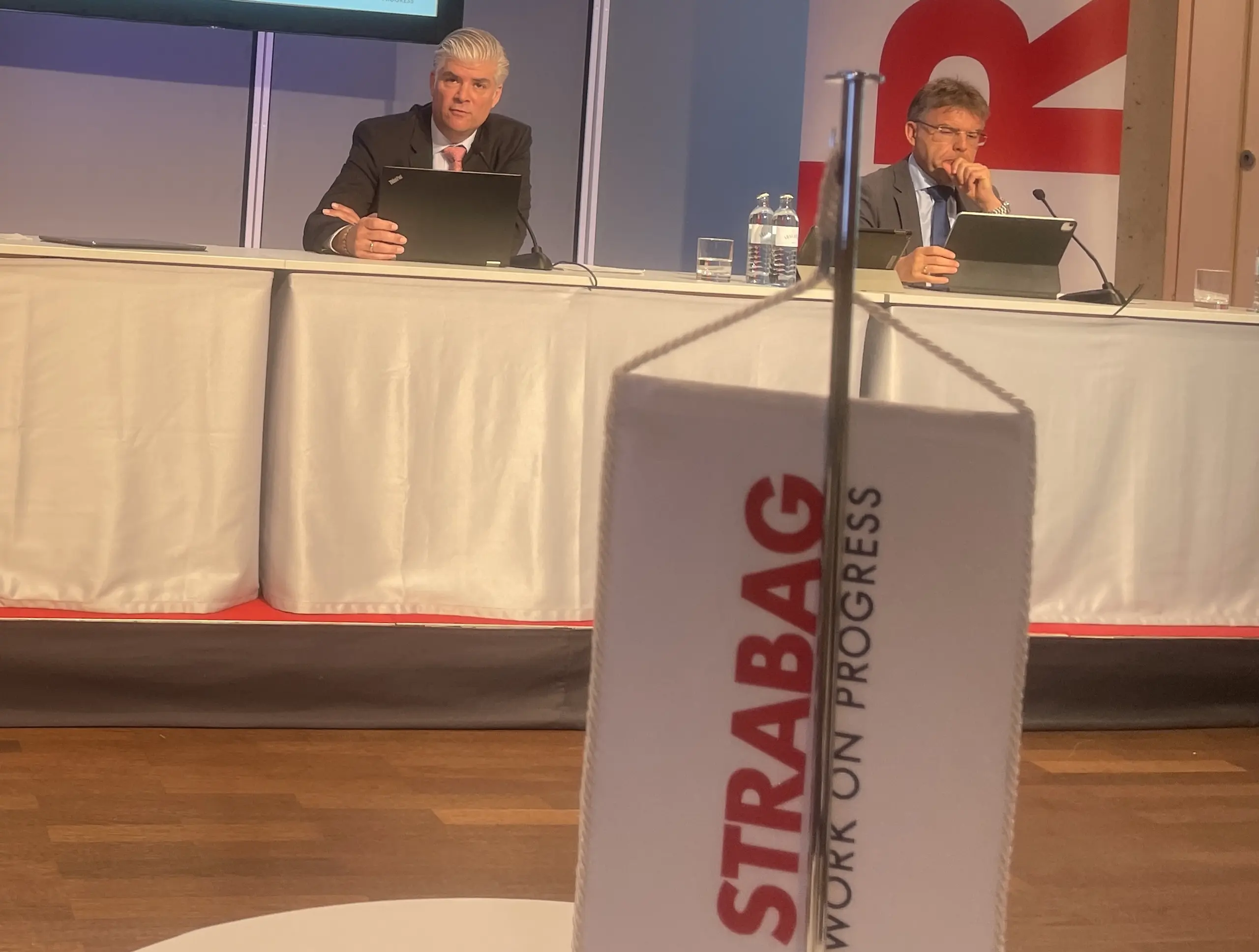 Strabag: Der erste Auftritt des neuen CEO