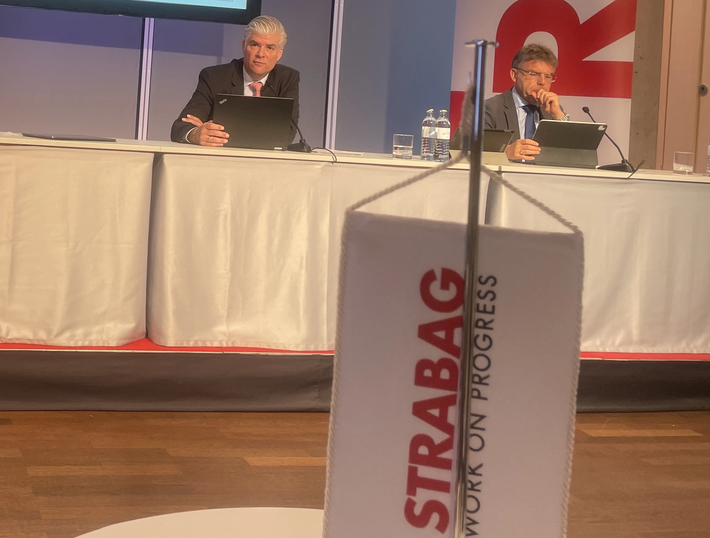 Strabag: Der erste Auftritt des neuen CEO