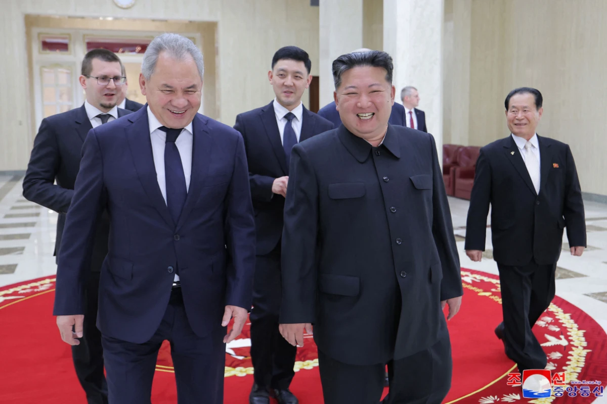 Kim empfing den Putin-Vertrauten Sergej Schoigu im März in Pjöngjang