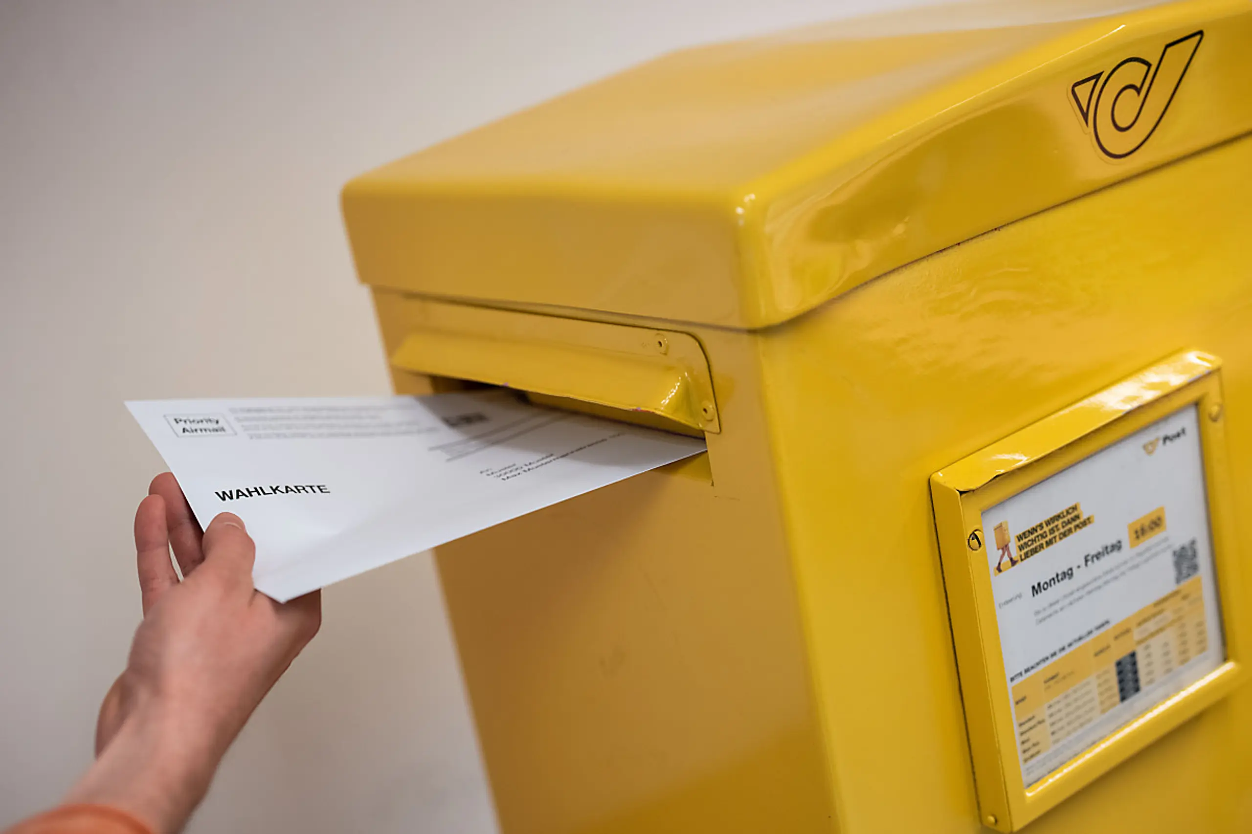 Am Montag wurden die restlichen Briefwahlstimmen ausgezählt