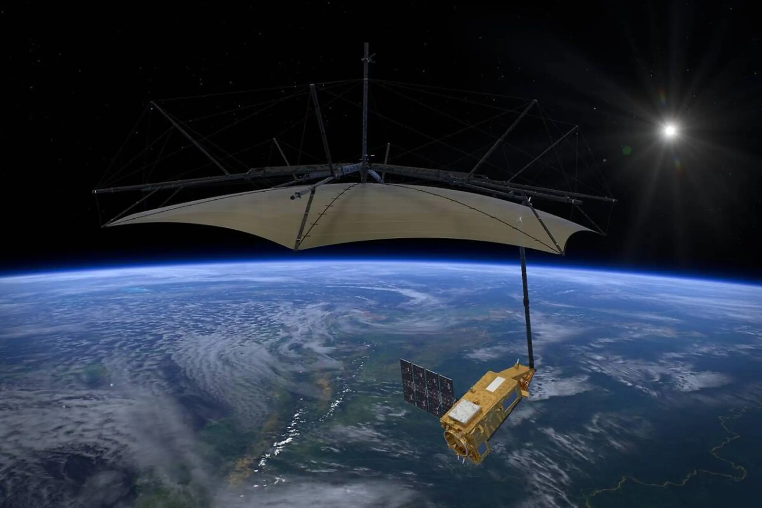So soll der Satellit dann aussehen