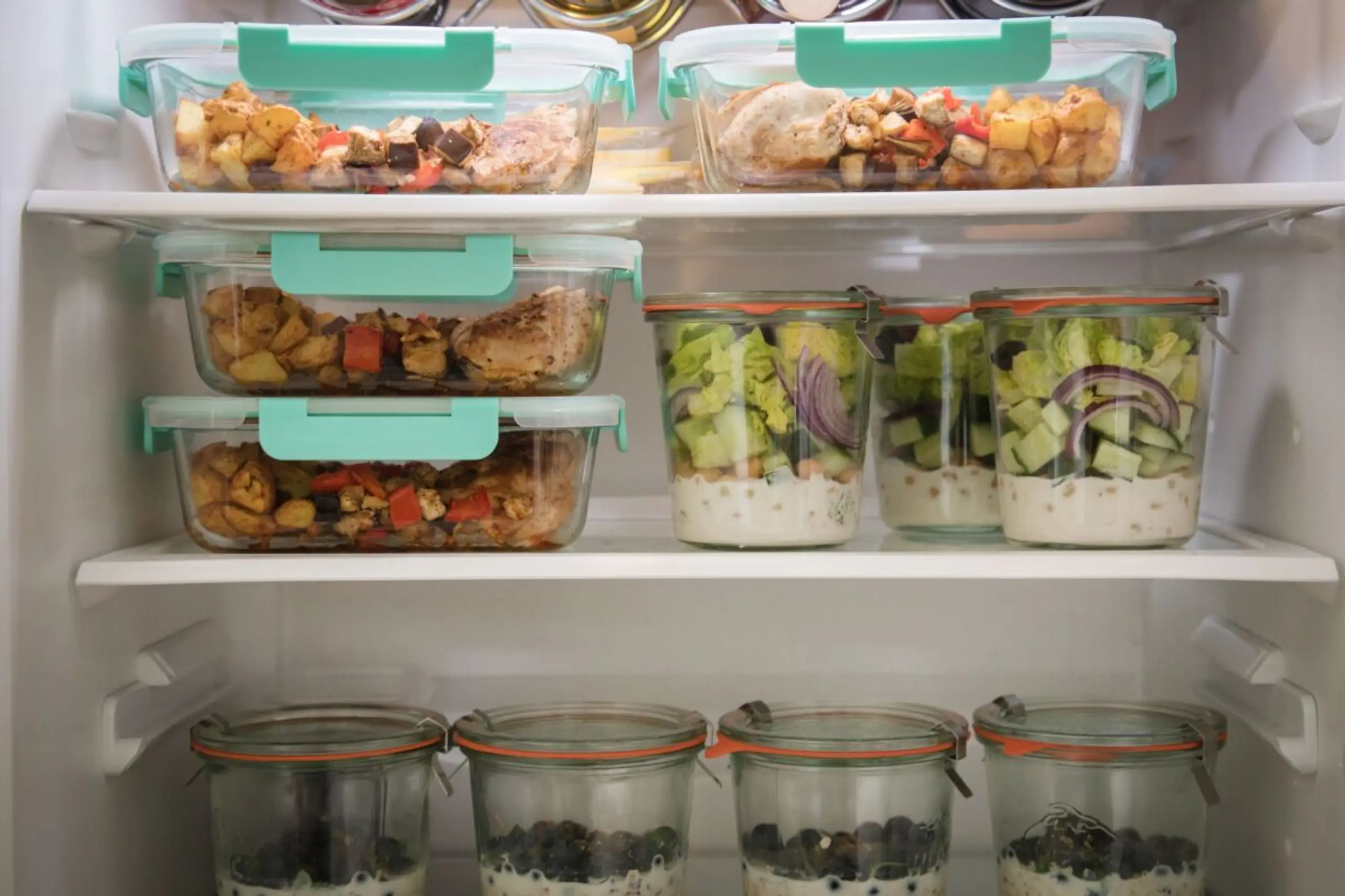 Mit Meal Prep können Essens-Bausteine mehrfach genutzt werden