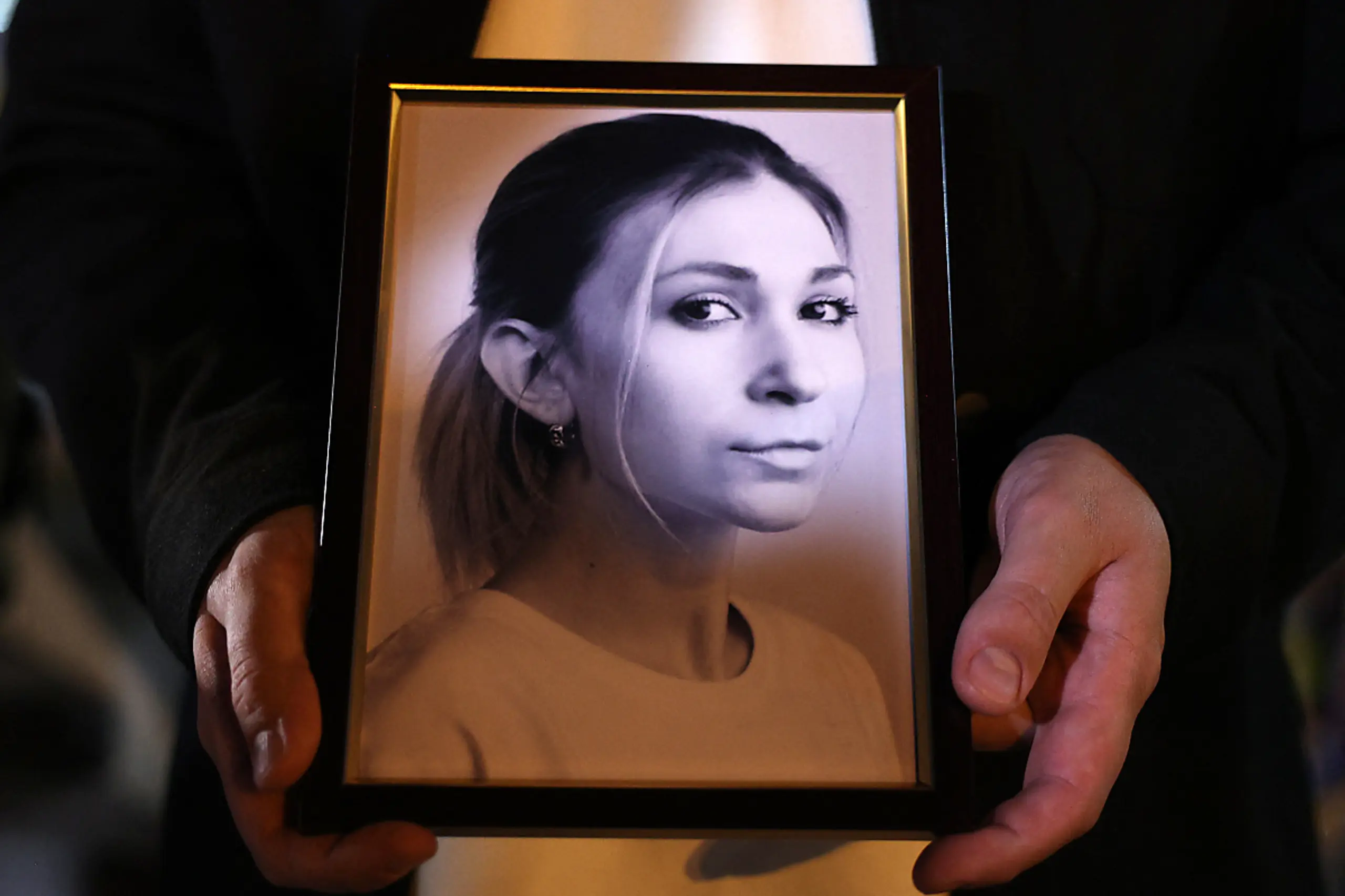 Foto von Wiktorija Roschtschyna bei Gedenkfeier