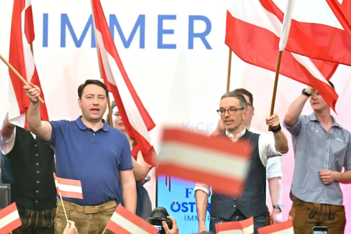 !. Mai der FPÖ in Linz mit Haimbuchner und Kickl.