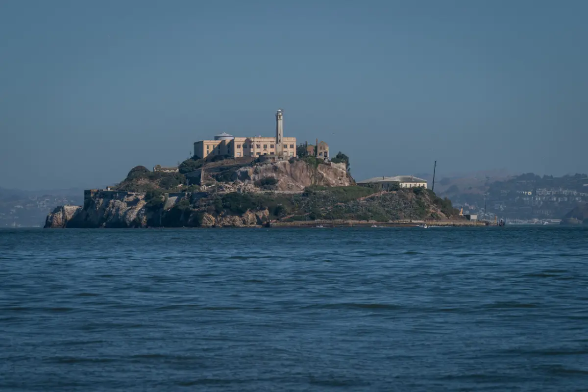 Gefängnis auf der Insel Alcatraz vor San Francisco (Archivbild)