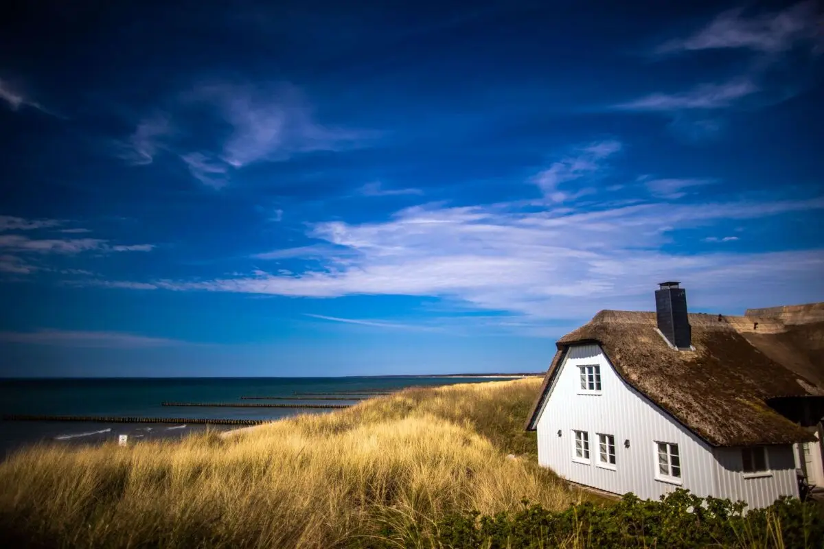 ++ ARCHIVBILD ++ Ferienhaus in den Dünen in Mecklenburg-Vorpommern