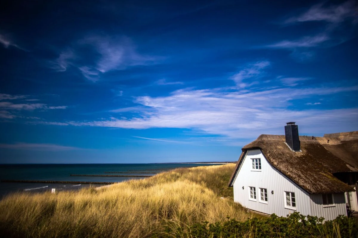++ ARCHIVBILD ++ Ferienhaus in den Dünen in Mecklenburg-Vorpommern