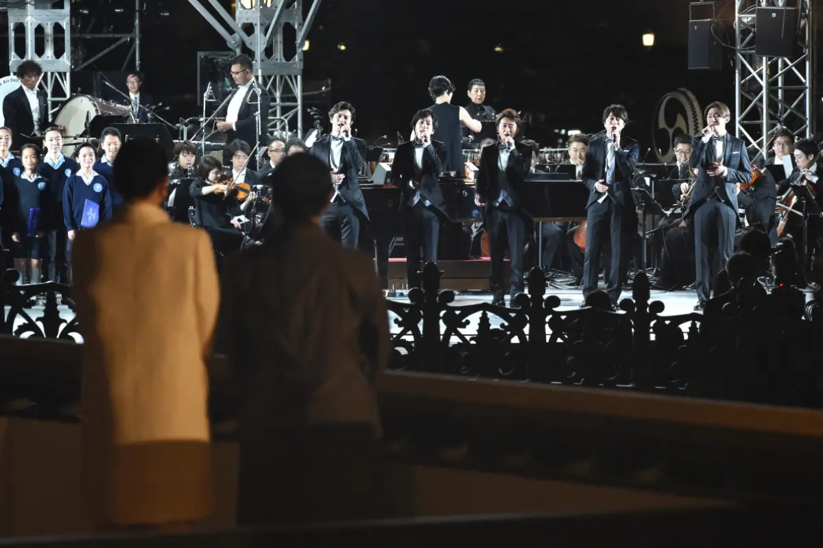 Arashi bei einem Auftritt im Jahr 2019