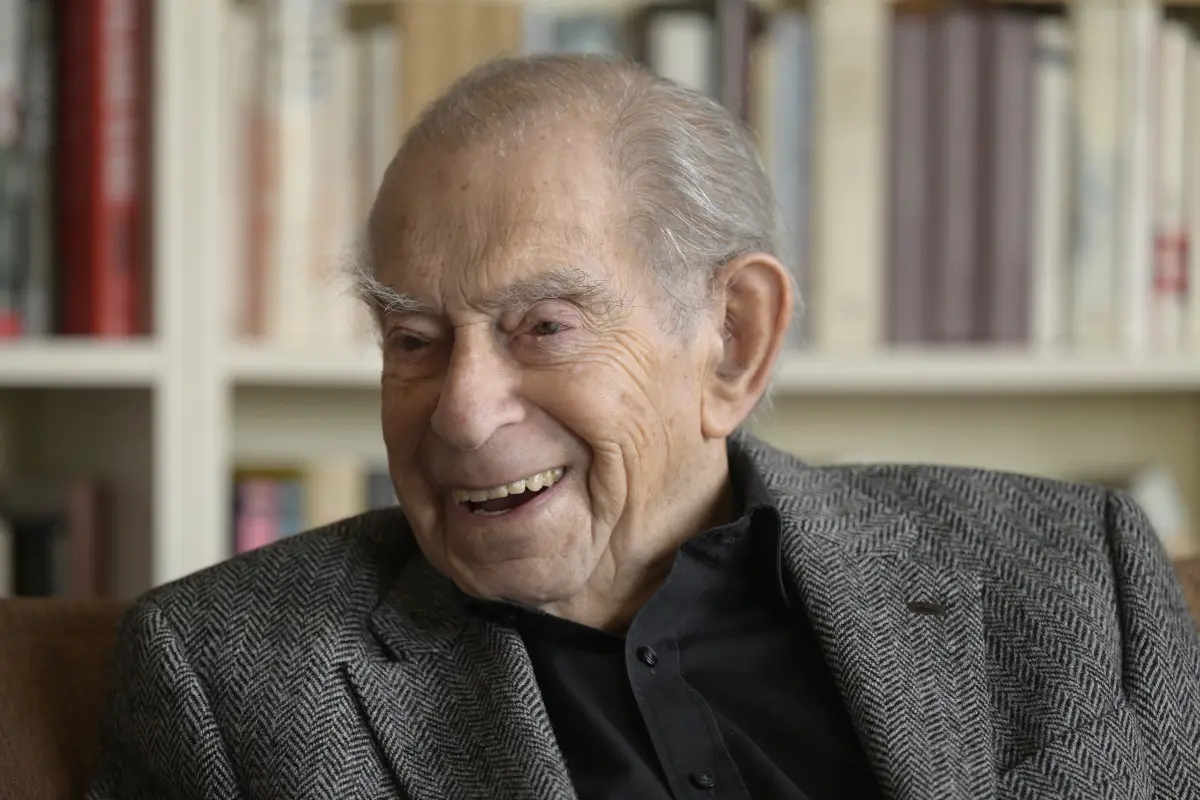 Der 95-jährige Paul Lendvai sprach als Zeitzeuge