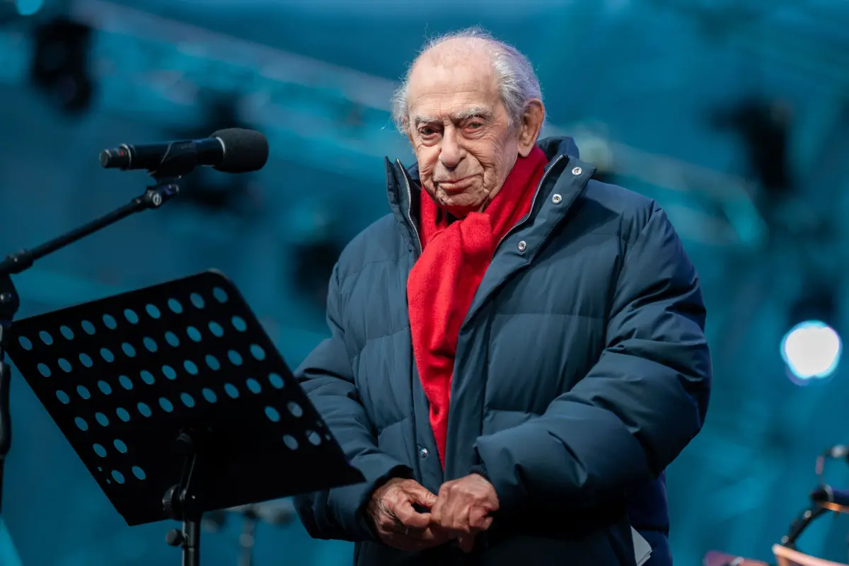 Der 95-jährige Paul Lendvai sprach als Zeitzeuge