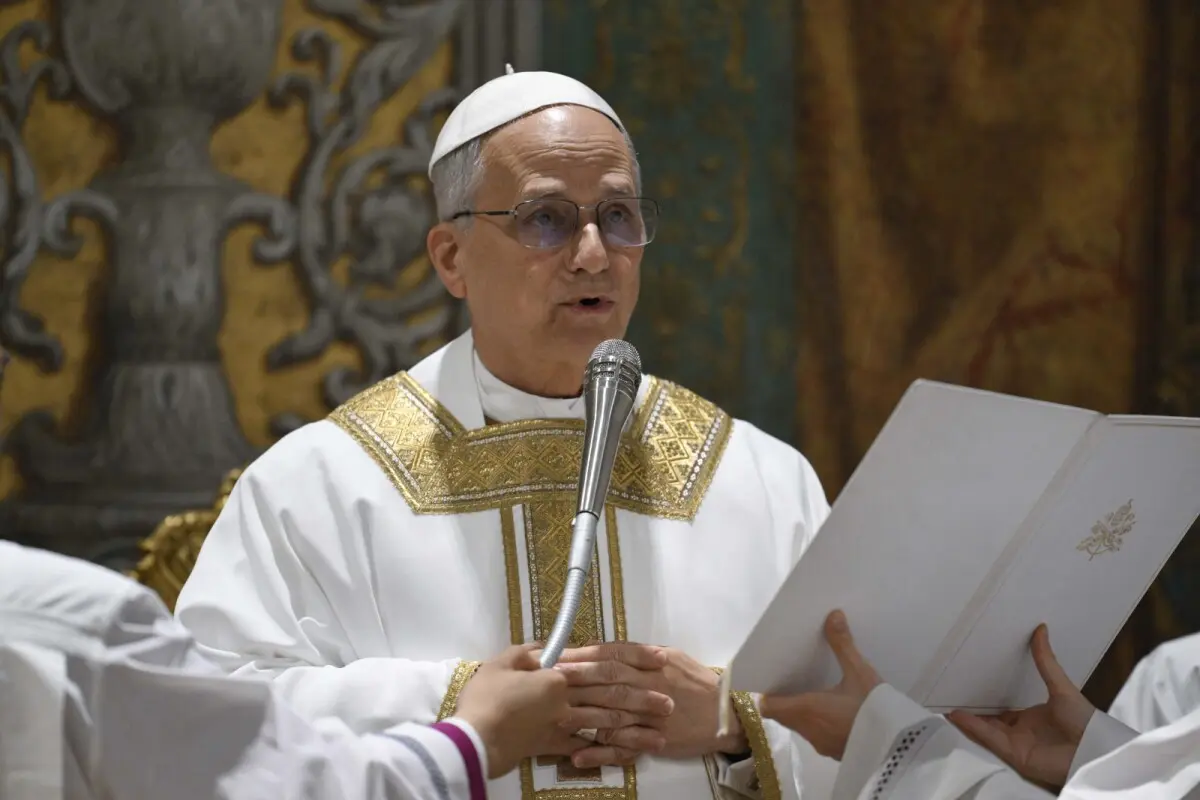 Papst Leo XIV. zelebrierte erste Messe als Pontifex