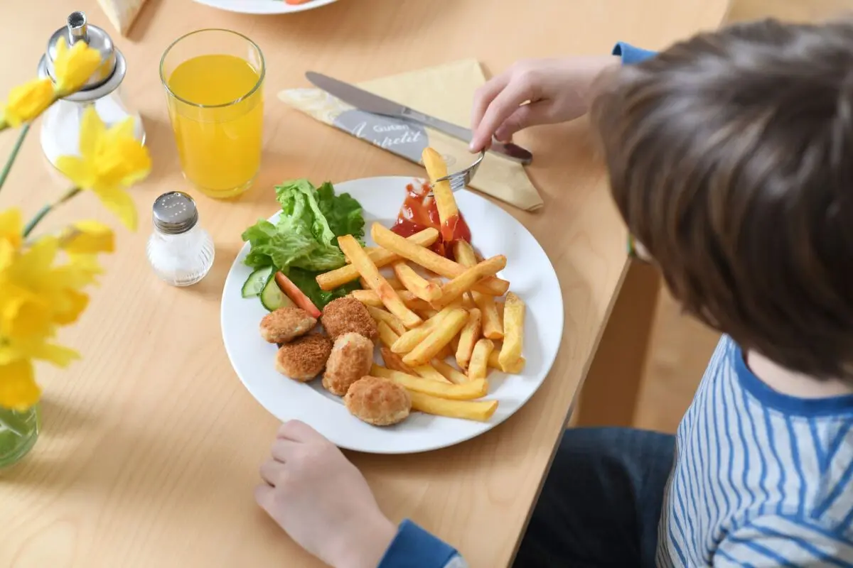 Auf zwei Dritteln der Kindermenüs finden sich Schnitzel