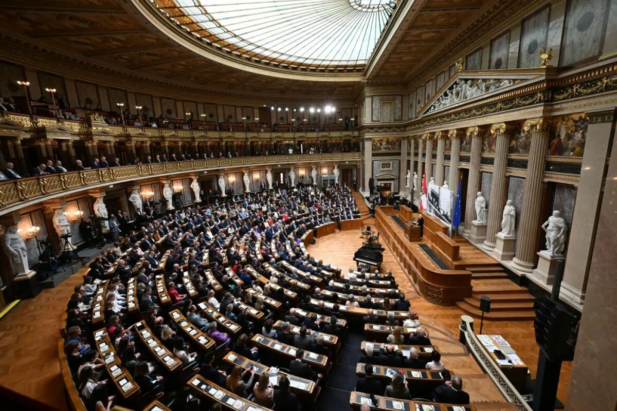 Festakt fand im alten Reichsratssaal statt
