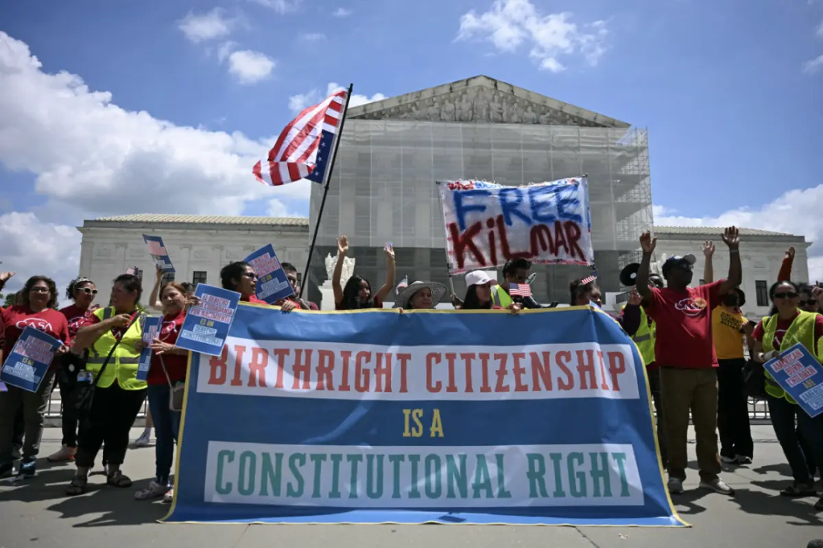 Protest vor dem Supreme Court