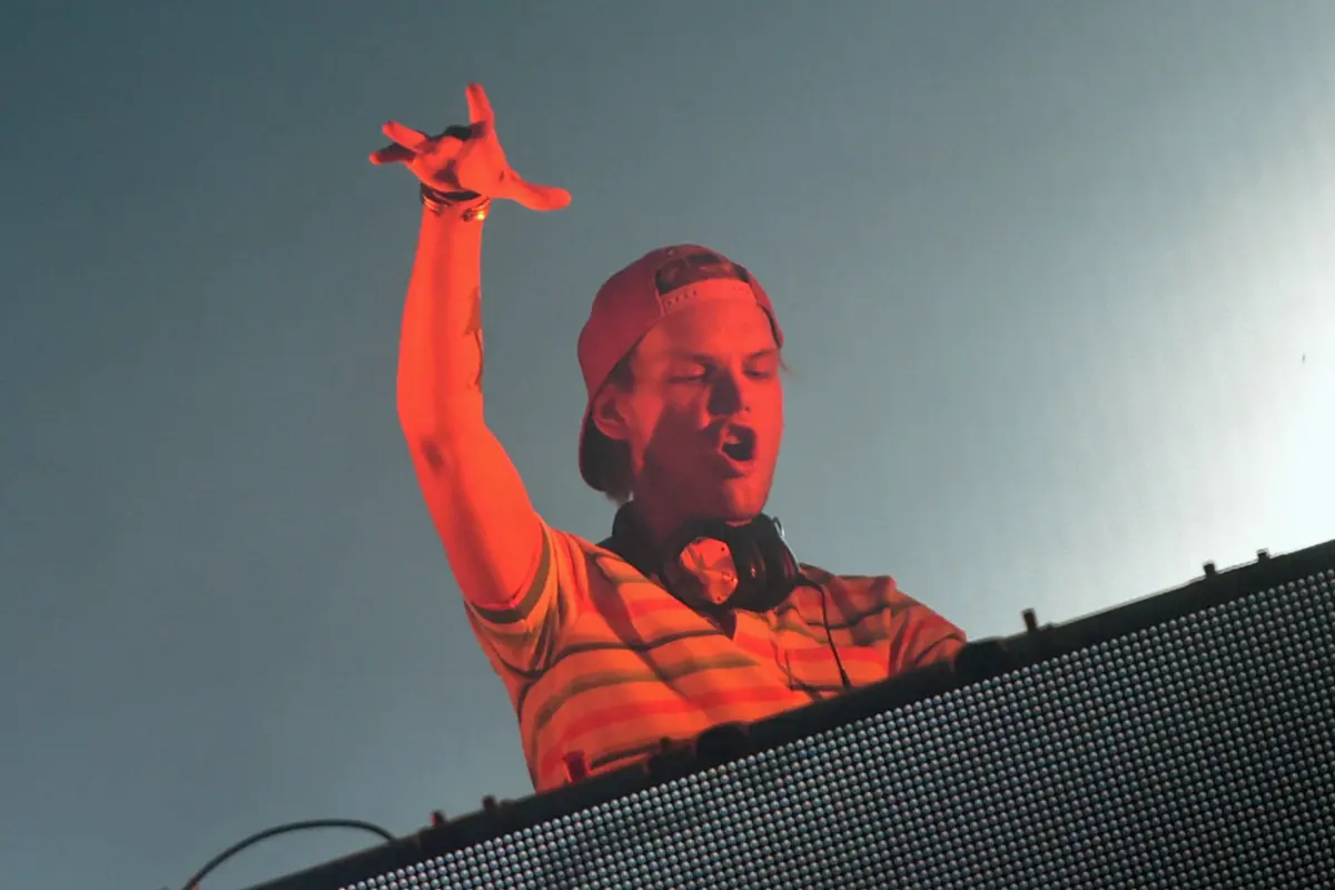 Tim Berling alias Avicii bei einem Auftritt 2015