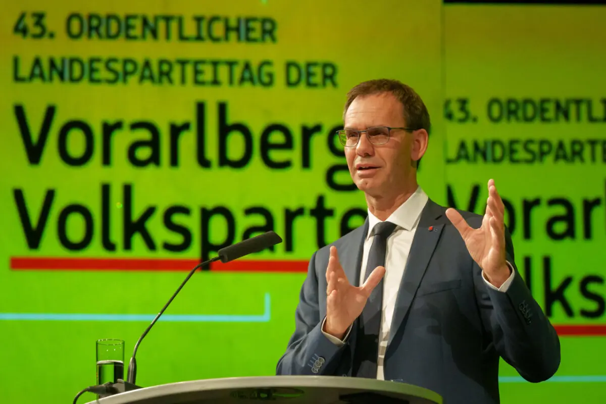 Wallner bekam 97,56 Prozent der Stimmen