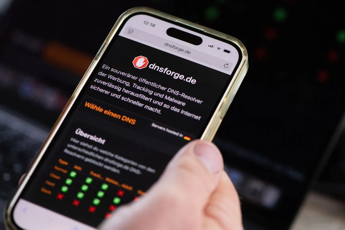 DNS-Server-Betreiber wie "Dnsforge.de" erkennen IP-Adressen von Tracking-Dienstleistern