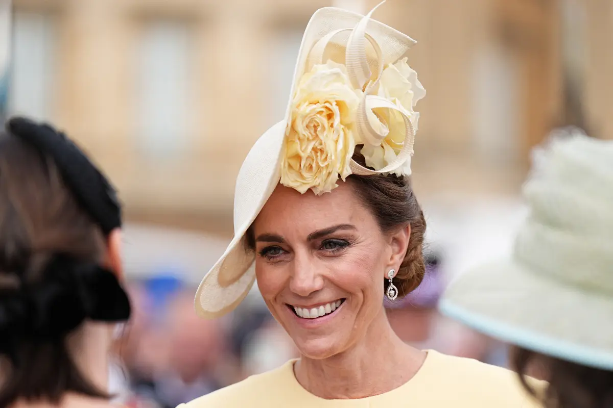 Abbild von Prinzessin Kate mit strahlendem Lächeln