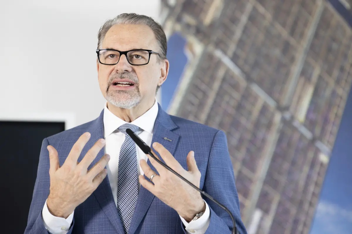 ESA-Chef Josef Aschbacher: "Europa muss aufpassen"