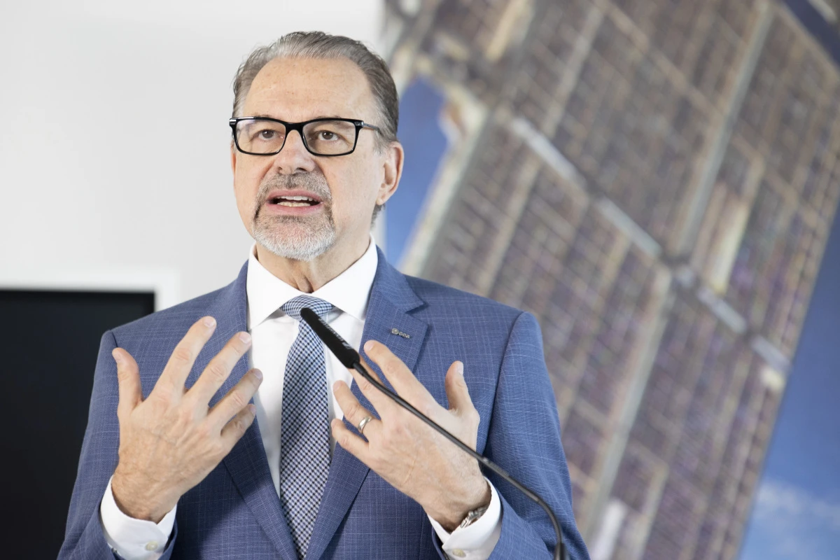 ESA-Chef Josef Aschbacher: "Europa muss aufpassen"