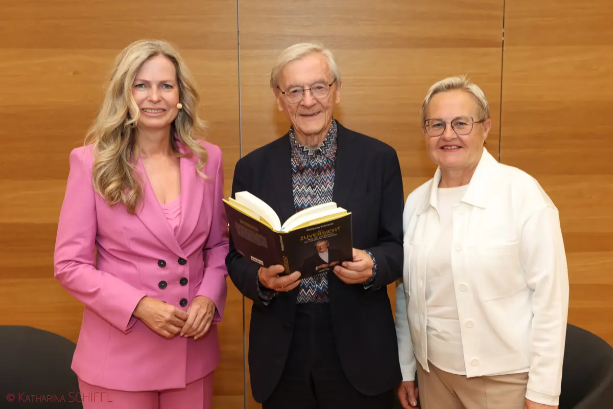 Wolfgang Schüssel Buchpräsentation "Mit Zuversicht"