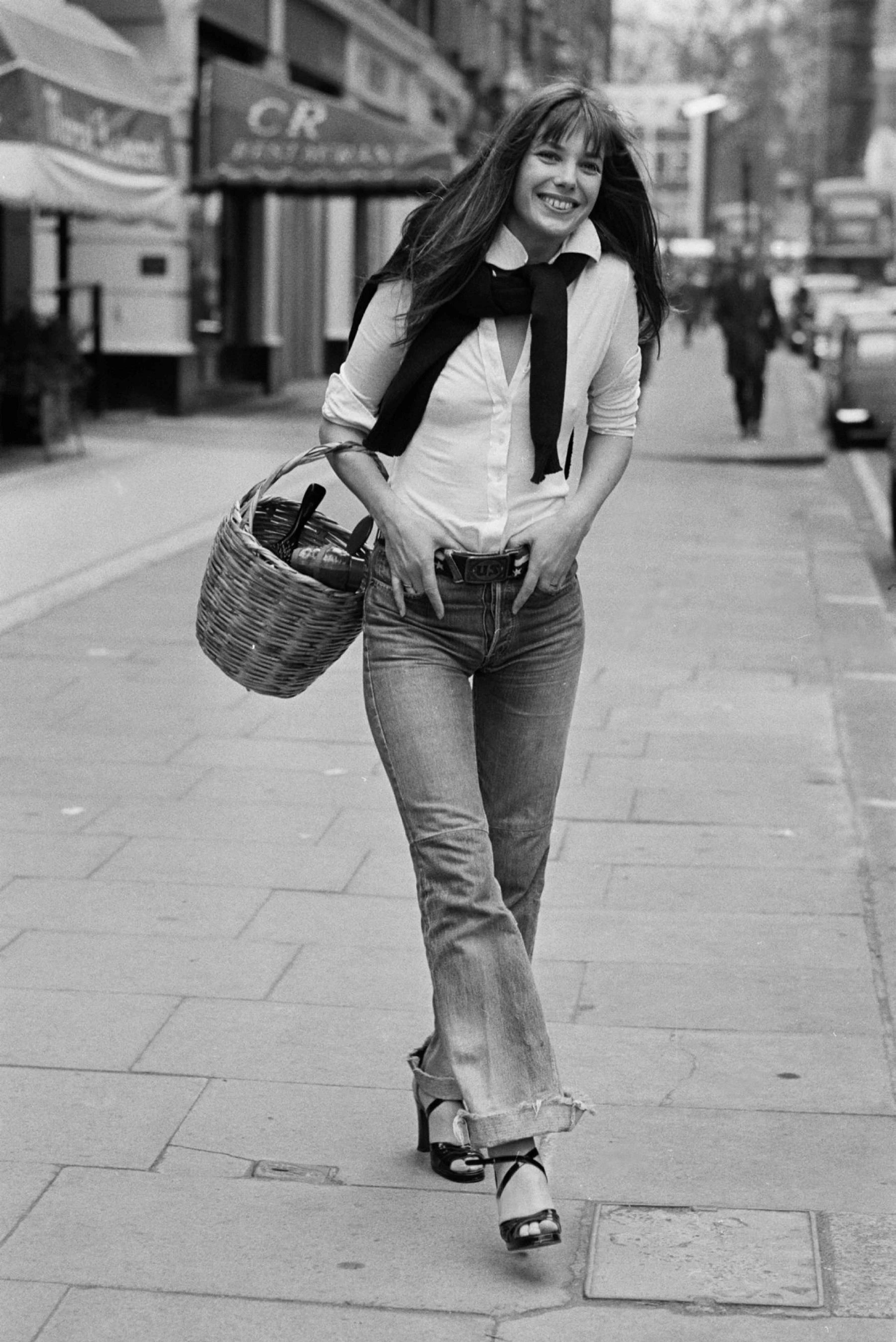 Jane Birkin in London