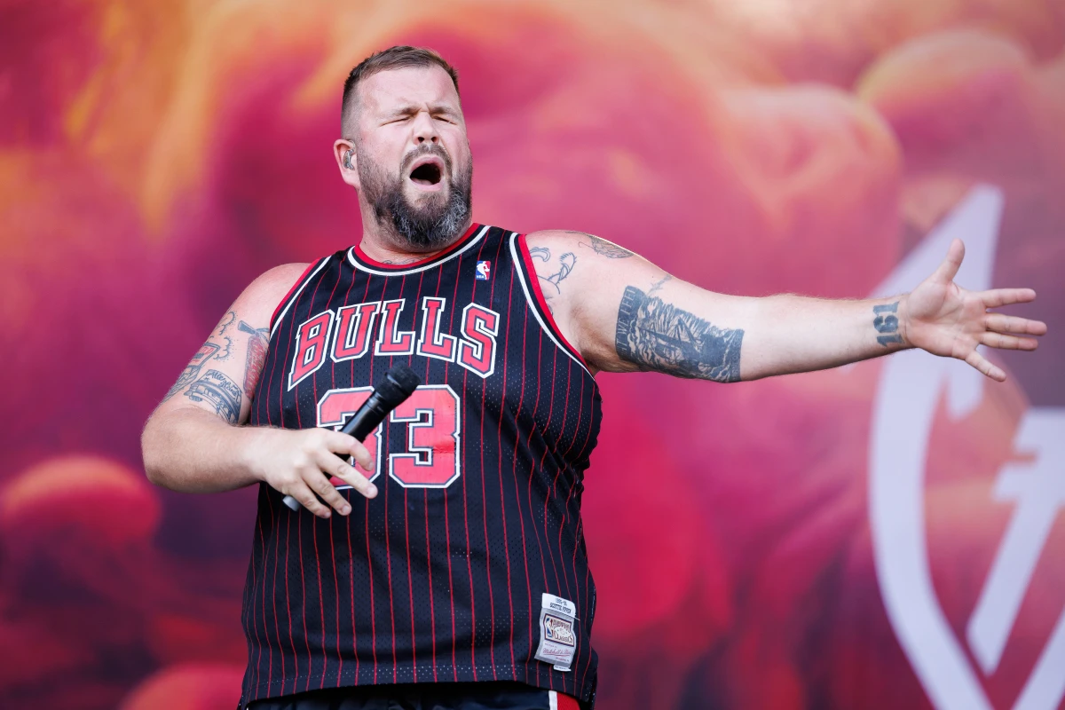 Monchi gab auch beim Frequency 2024 alles