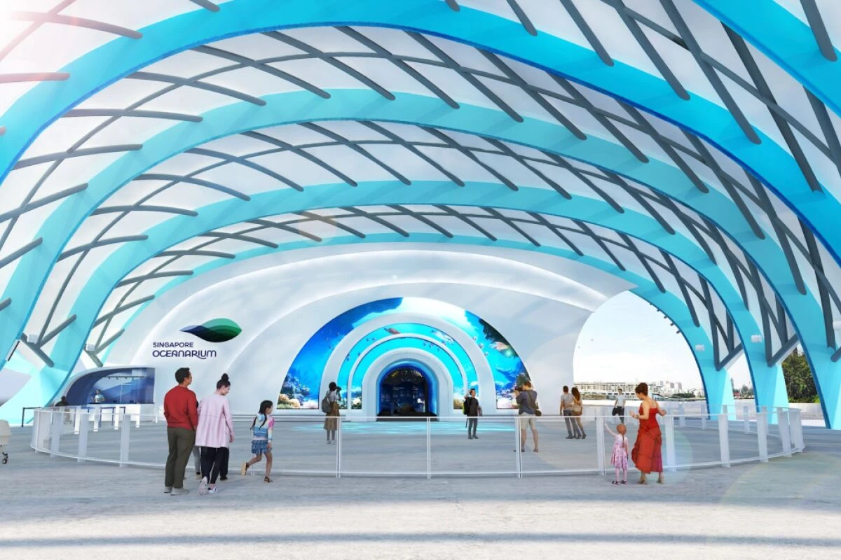 Riesig, modern, lehrreich: Das neue Singapore Oceanarium