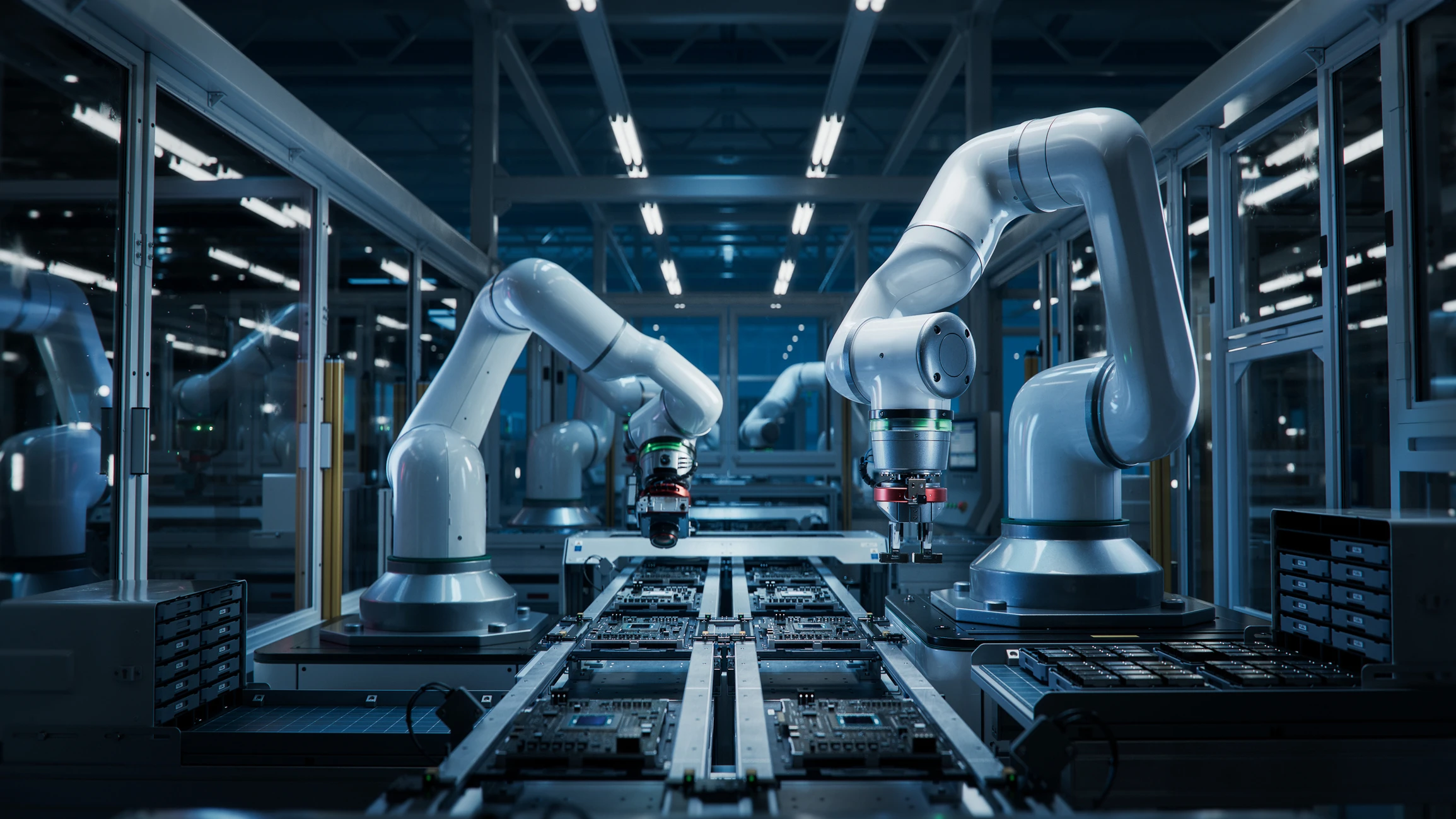 Dark Factories: Die vollautomatisierte Zukunft der Industrie