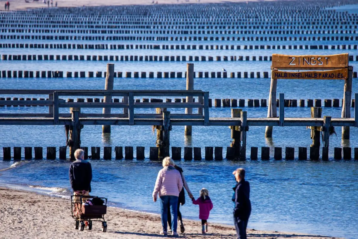 An den engsten Stellen ist die Halbinsel nur 300 Meter breit