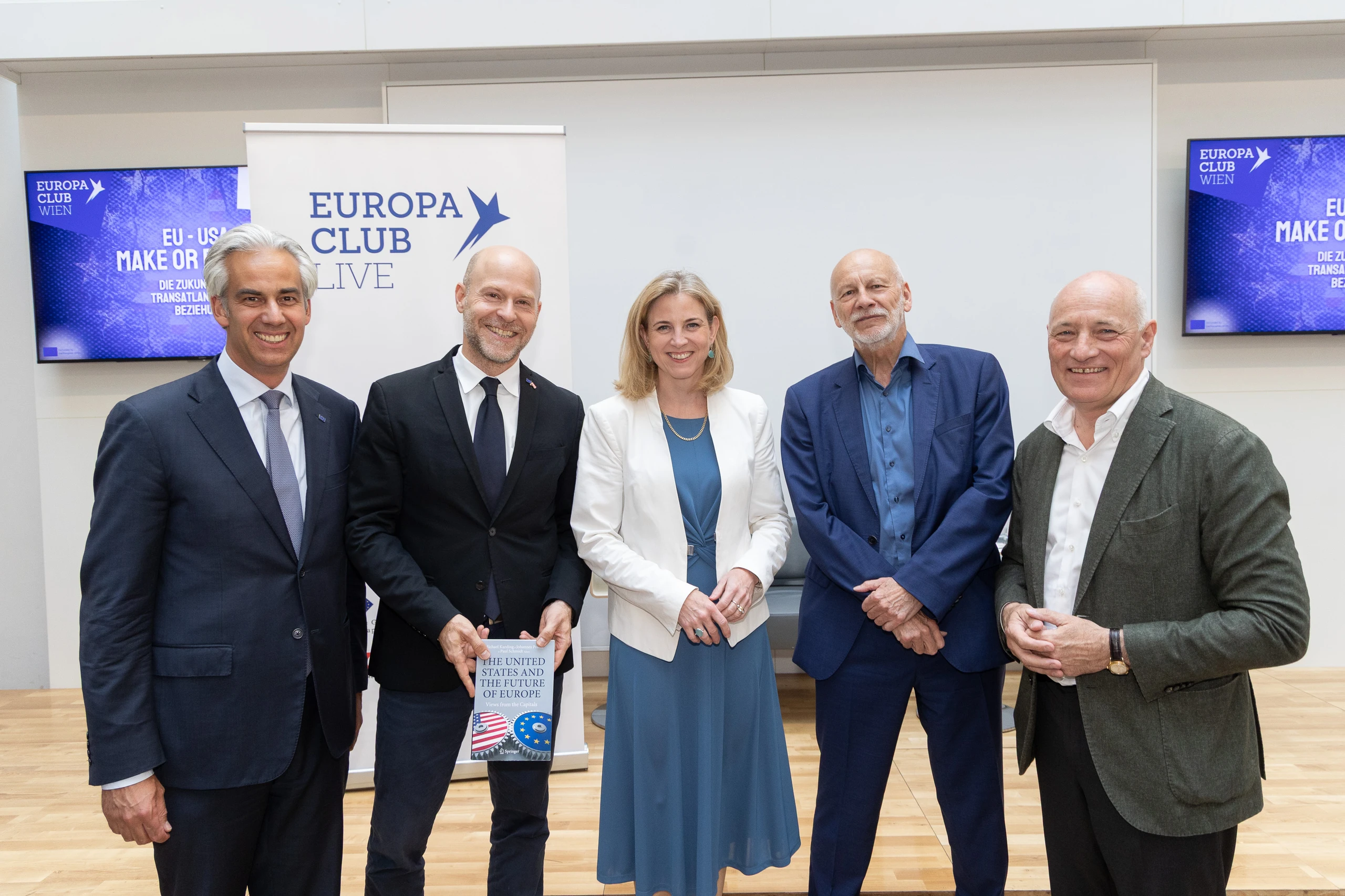 Europa Club Wien diskutiert transatlantische Beziehungen: „EU–USA: Make or Break?“