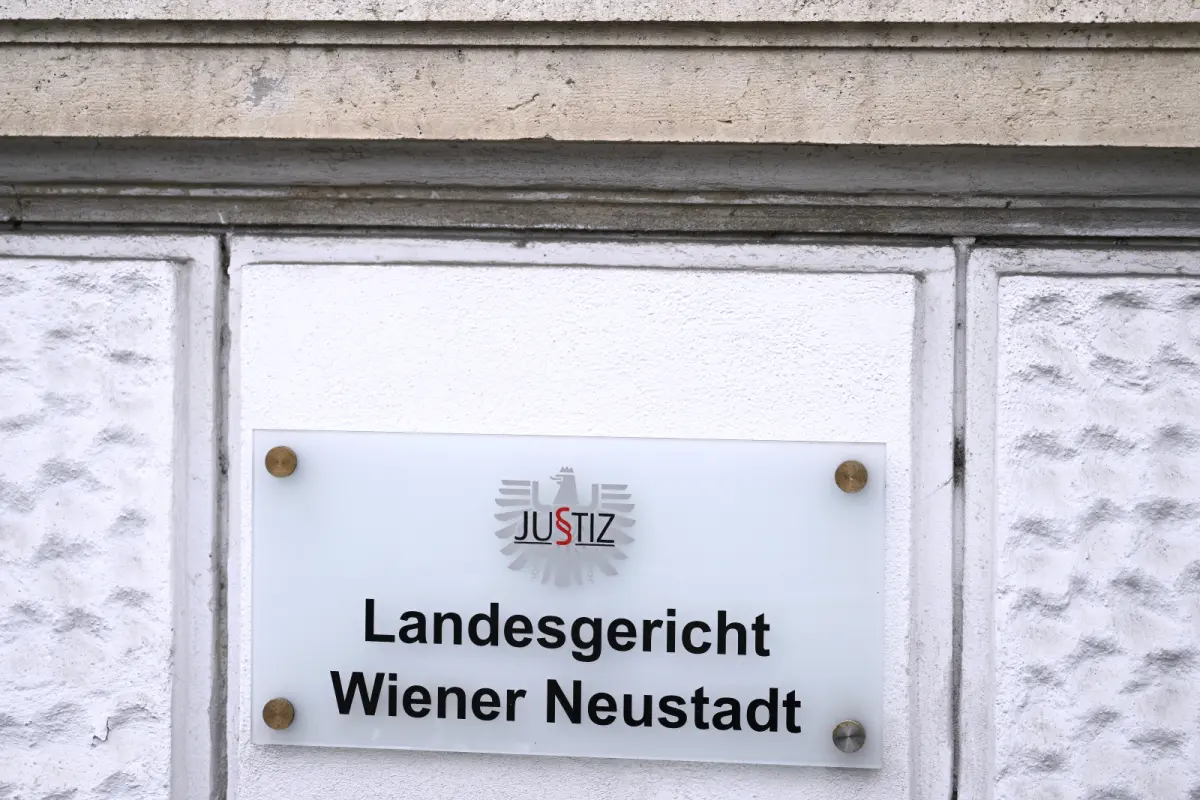 Angeklagter muss sich im Landesgericht Wiener Neustadt verantworten