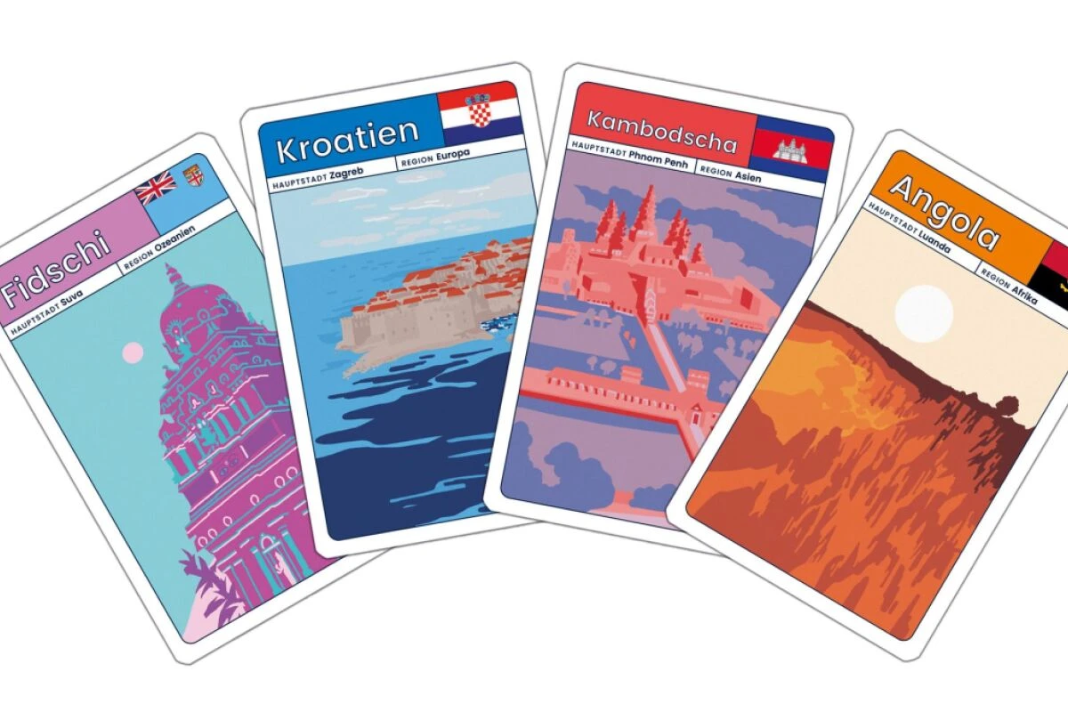 Das Geografie-Spiel QuizWiz erfordert einen kühlen Kopf
